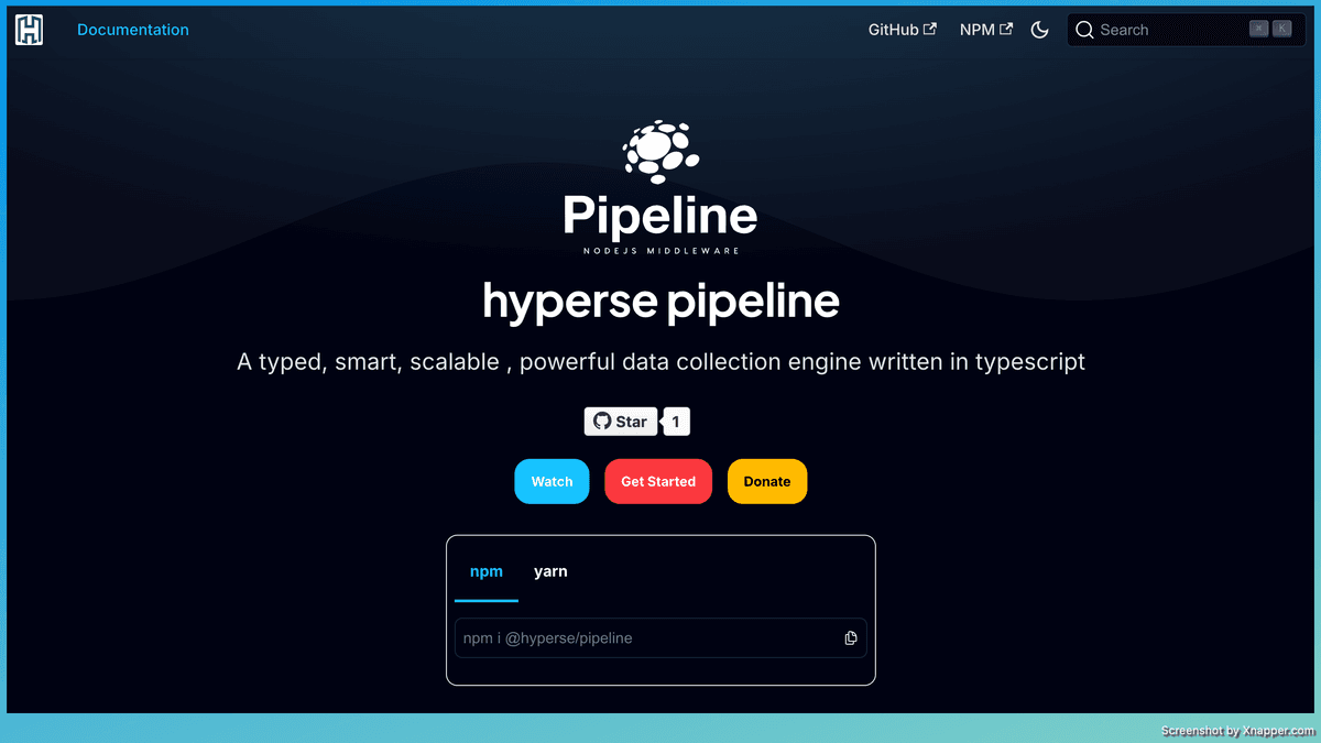 Hyperse pipeline en